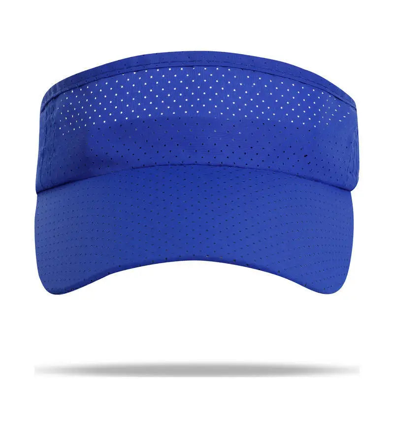 BESTELLA Quick-dry Summer Cycling Mesh Adjustable Sports Visor Empty Top Sun protection Sports Caps Outdoor Sunshade Golf Cap
