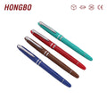Cheap Promotional Colorful Ballpoint Pen with Print Banner Pen Blue / Black Metal 1 Pc/opp Bag Logo 0.5 Mm