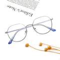 New Round Myopia Optical Prescription Eyeglasses Metal Frames Stock Women Eyewear