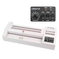 ZEQUAN Heat Foiling Roll Thermal Manual Laminator Hot Cold Small A4 A3 Laminating Machine for Home Office School Use