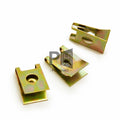 Car Screw Base U-Type Clips Car Fastener Clips U Clip Nut for Motor Automobile Engine Fender Bumper Guard Plate Clamp