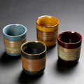 MSH 160ml Unique Kiln-Transformation Wire-Pulled Ceramic Coffee Tasting Cup for Cafe