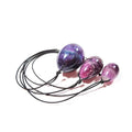 2026 Gemstones Popular Sell Jade Yoni Eggs Stick 3 Pcs Drilled Natural Quartz Crystal Jade Eggs Massage Stone Wholesale Best