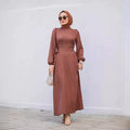 Middle East Spring/Summer Dress  Dubai Abaya Islamic Clothing  Muslim Dress