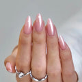 BTArtbox 30pcs Soft Gel Press on Nails Glazed Pink Long Almond Fake Nails Press on Handmade Press on Nails Vendor