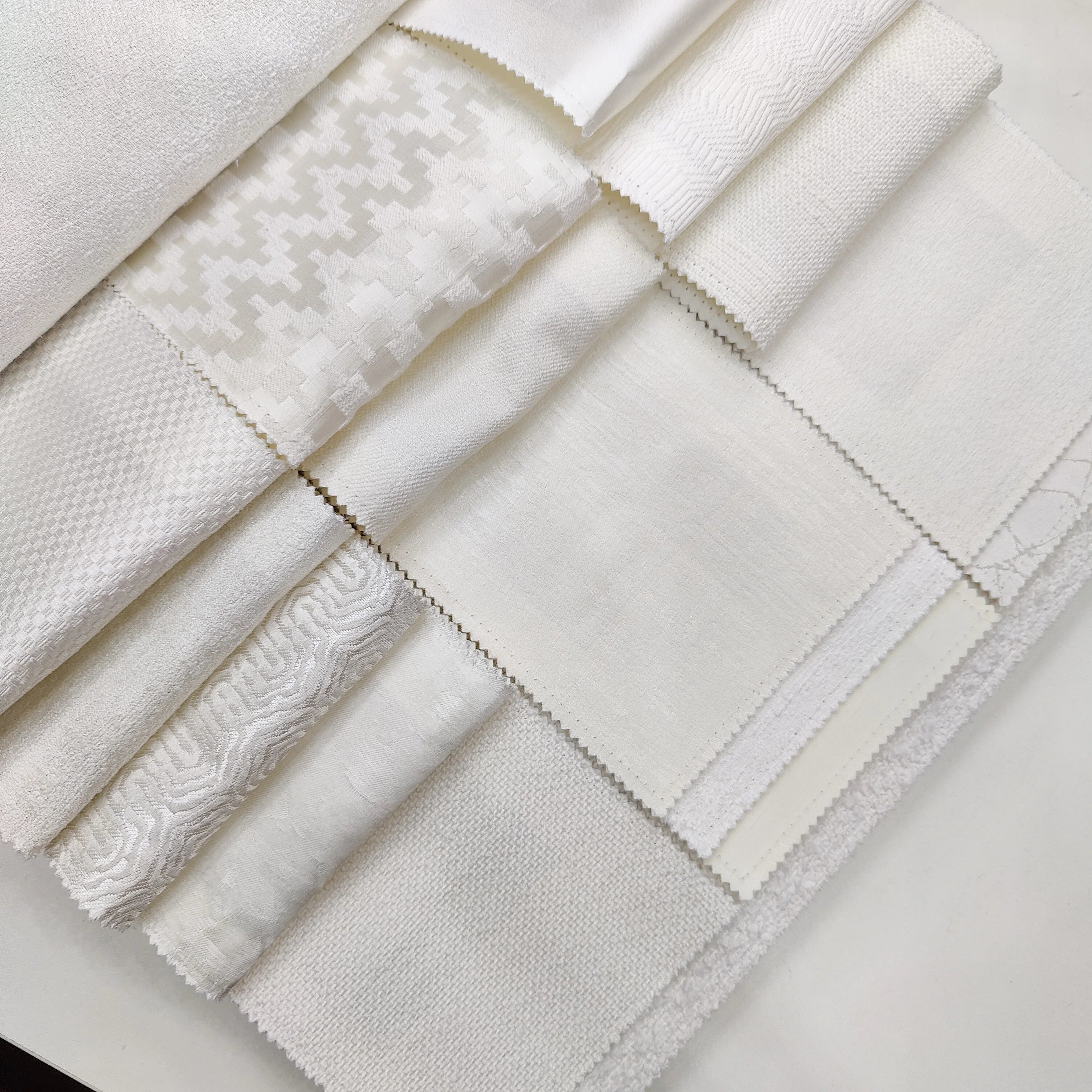 M&Y JLW228116 High Quality 100% Polyester Jacquard Fabric OEKO-TEX Certified Stock Curtain Material Upholstery Home Yarn Dyed