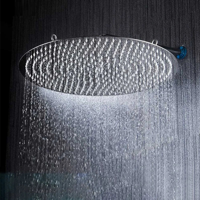20 Inch Ceiling Mounted Stainless Steel Rainfall Rain Bathroom Shower Head