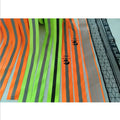 Hi Viz Custom logo Pattern Plain Webbing Band 3 Black Bright-light Reflective Picture Cloth Weaving Elastic Tape for Clothes