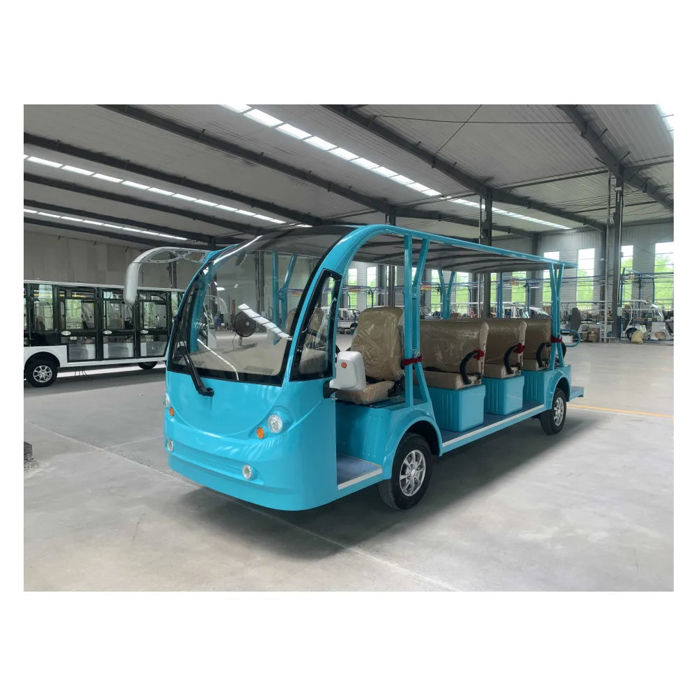 Electric Sightseeing Bus with Lithium Battery 4 Seats Tour Car Golf Cart