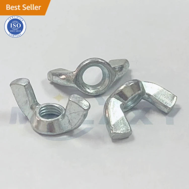 MALAXY Din315 1/4 X 20 X 7/8 Square Wing Butterfly Nut 4x6 M4 Stainless Steel 304 M6 4 40 Wing Nuts M2 A2 Din315