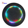 WL-0271 Luminous Magic Circle Acrobatic Roll Ring Professional LED Cyr Wheel for Circus Show LED Ring Fluorescent LED Props