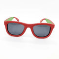 Custom Logo Unisex Anti UV400 Polarized TAC Lenses Skateboard 3-Layer Wooden Frame Sunglasses
