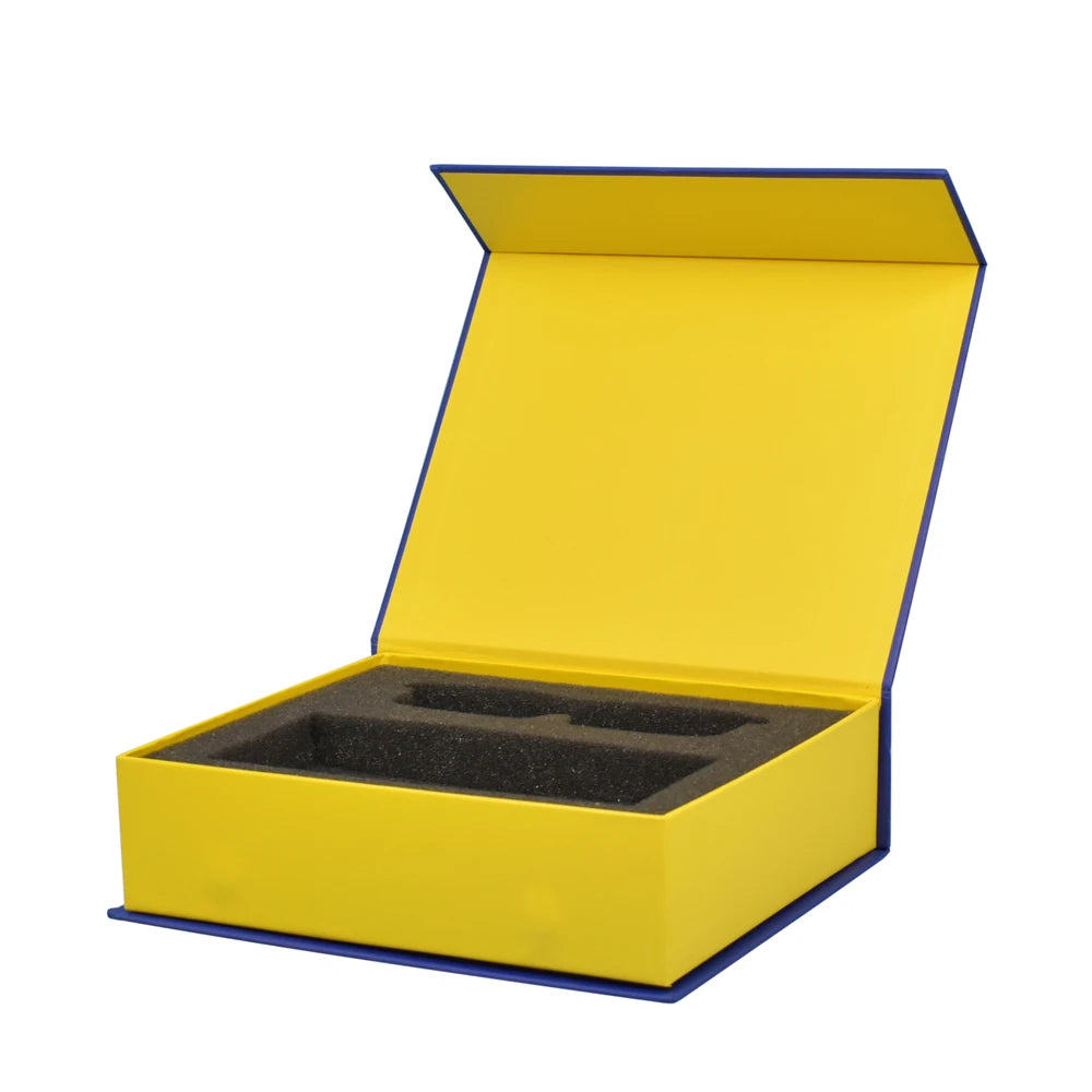 China Factory Custom Printing logo Electronic Navigation Product Paper Gift Box with Magnetic Lid