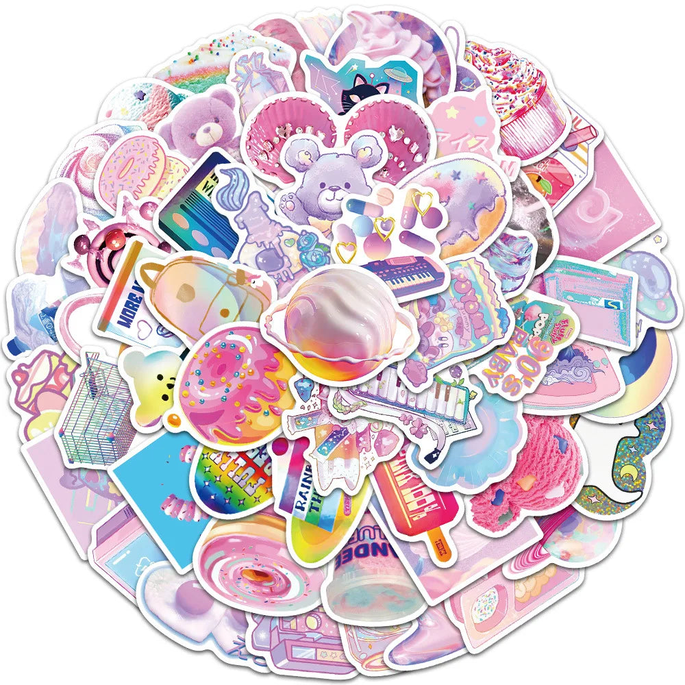 Customized Anime Stickers Pack Opp Bag Packing Sticker