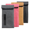 Premium Portable Square Smell Proof Activated Carbon Lining Mirror Odor Locking Eco-Friendly Shisha Smoking Storage Bag