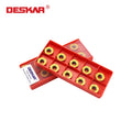 DESKAR CNC Lathe Carbide Inserts Turning Tools Machining Milling Cutter Blade RDMT1204MO-MQ LF6028S