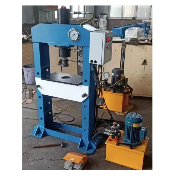Electric Hydraulic Shop Press Machine Vehicle Equipment Electro-hydraulic Gantry 20Ton 30Ton 50Ton 100Ton
