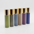Morandi Colors 10ml Glass Roll-on Bottle with Steel Roller for Ball Essential Oil