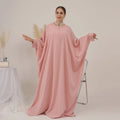 Loriya Muslim Girls Abaya Islamic Clothing Kaftan Abaya Plus Size Womens Dresses Closed Abaya Designs Women Muslim Dress