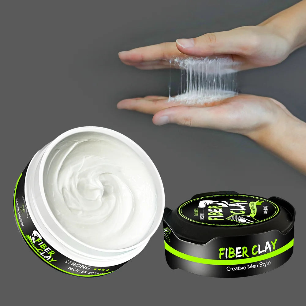 BARBERPASSION Factory New Arrival Natural Looking Strong Hold Matte Hair Styling Wax Clay for Hair Private Label