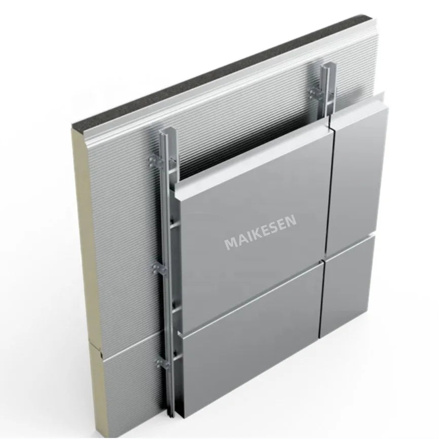 2023 New Modern Design Curtain Wall Exterior Perforated Metal Aluminum Composite Panel Sheet