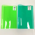 0.8 mm Wholesale Factory Fluorescent Colored Transparent Soft PVC Film for Bags and Shoes Sandals