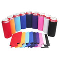 Custom Logo Neoprene Coozie for Can Cooler 12 16 oz Sublimation Blank Stubby Holder Drink Bottle Tall Skinny Slim Beer Sleeve