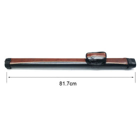 Economic PU Leather 1/2 Billiard Pool Cue Bag Billiard Cue Case for Sale