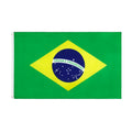 Ready to Ship 100% Polyester Double Sided Print 3x5ft Flying Style Brazilian National Flag