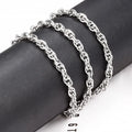 Spool Roll by Meter Necklace Fashion Jewelry Body Chains Stainless Steel Silver Gold Meter Chains for Jewelry Making