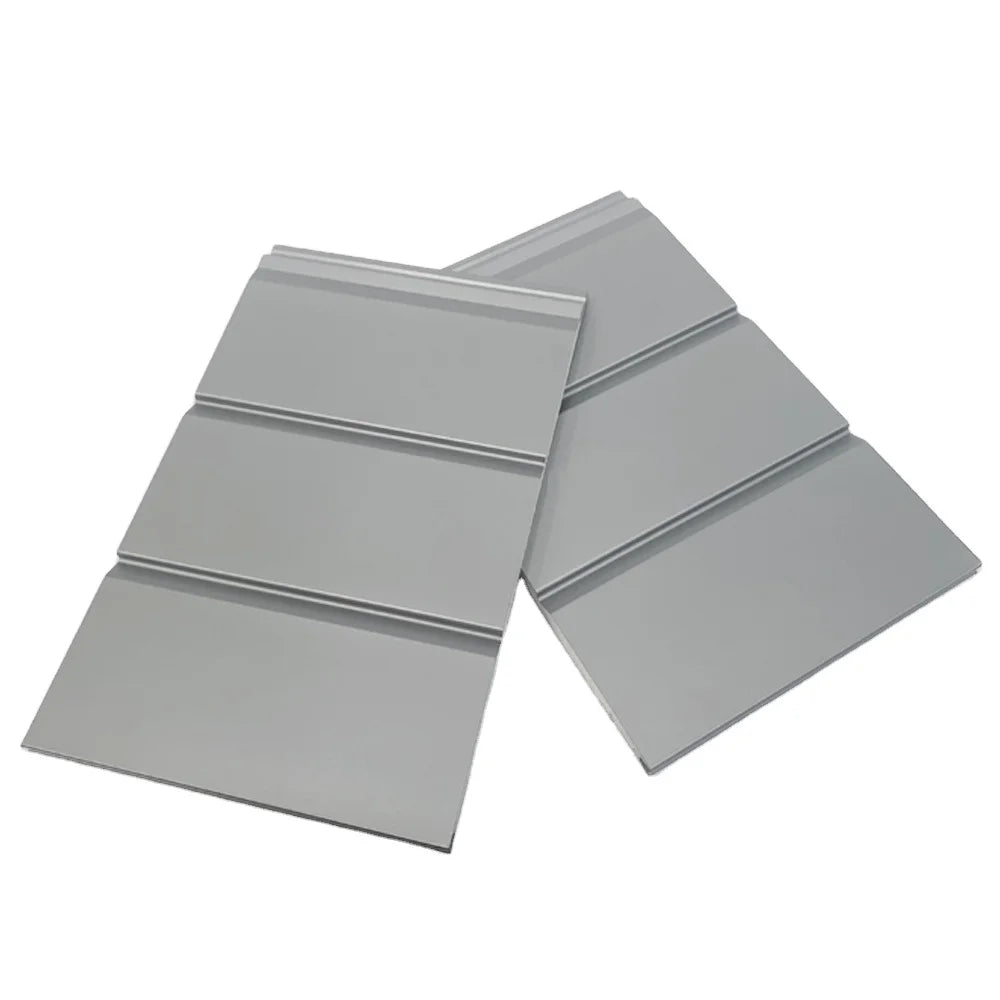 China Modern Outdoor Carved 3D Decorative PU Insulated 16mm Thick Metal Siding Wall Panel Water/Fire Resistant Eco-Friendly