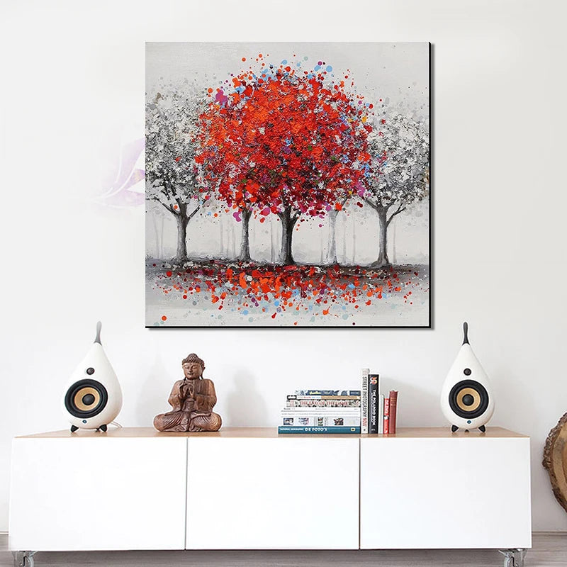 Large Luxury Abstract Oil Painting for Living Room Sofa Background Hand Painted Canvas Giant Decorative Painting