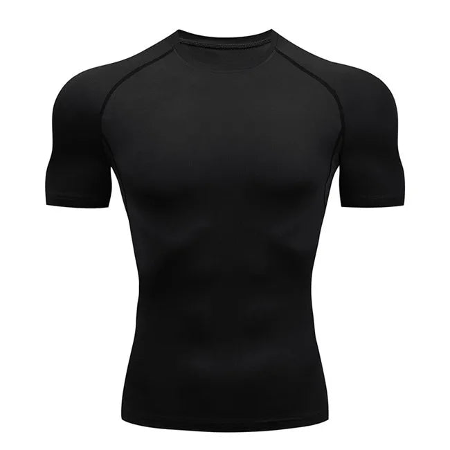 90% Polyester 10% Elastane Men's Quick Dry Graphic t Shirts Active Athletic Performance Plus Size Men's T-shirts Men's T-shirt
