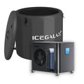 ICEGALAX Free-Standing Inflatable Adult Ice Bath Tub Foldable Bathtub Portable Cold Plunge Drop Stitch Material for Adult Spa