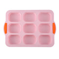 Custom Hot Sale Bread Mold Pans Silicone Baking Mould Cake Bakeware Loaf Pans Set
