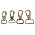 QIFENG  Custom handbag fittings handle snap hook zinc alloy dog rope spring strap hooks for luggage metal snap hook for bag