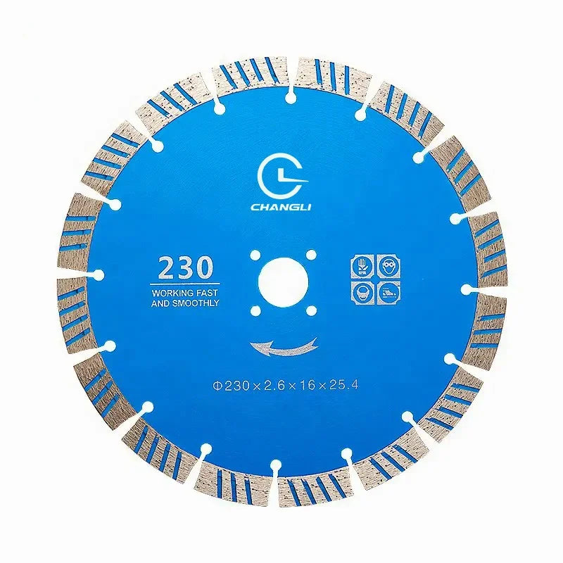 230mm 9Inch Granite Diamond Cutting Disc  Diamond Circular Saw Blades for Stone Concrete Granite