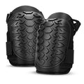 Heavy Duty Neoprene Knee Pads for Construction Gardening Volleyball Floor Cleaning-for Work in Carpentry and Yard Maintenance