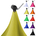 Hot Selling Non-Slip Design Multi Colors Waffle Microfiber Golf Ball Cleaner Towel Magnetic Custom Logo Golf Towel