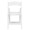 Garden Furniture Reception White Resin Plastic Folding Wimbledon Chairs Wedding Event Banquet Plastic Chairs and Tables Modern