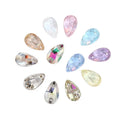 Customization High-quality Drop Shape Sew-on Crystal Glass Rhinestone Accessories