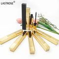 Private Label Cruelty Free Vegan 4D Silk Eyelash Mascara Makeup Gold Natural Black Thick Long-wearing Volume Waterproof Mascara