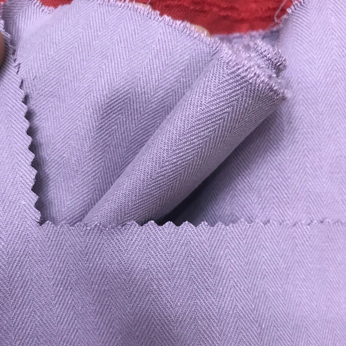 100% Organic Cotton 300gsm Double Faced Heavyweight High Dense Stiff Herringbone Fabric for Coutil Corset Suit Coat Trousers MegaBDM