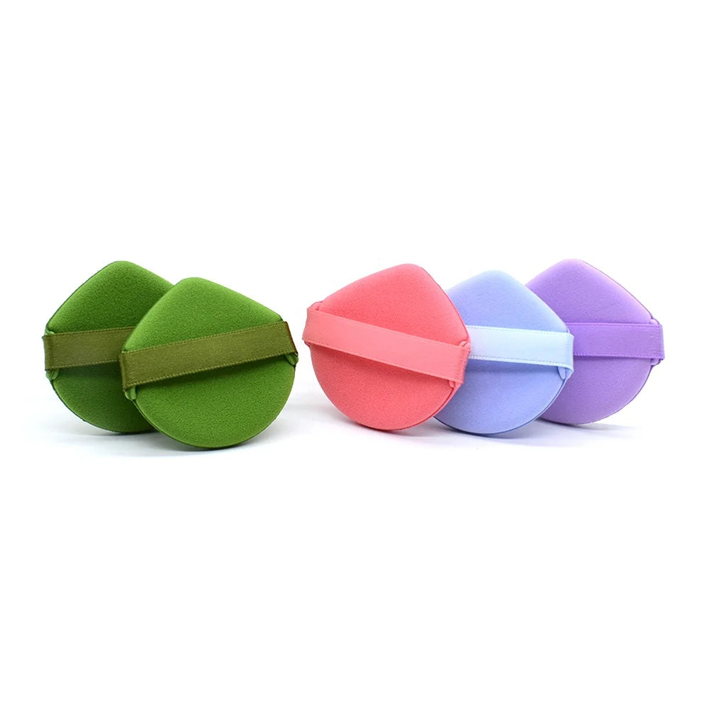 Portable Latex Free Air Cushion Puff Mini Non-latex Makeup Sponge Puff Soft Makeup Powder Puff for BB Cream Concealer Foundation