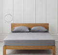 Factory Direct Sales 5% Silver Fiber 95% Organic Cotton Anti-Static Antibacterial Grounding Fitted Bed Sheet 300tc Grade Home
