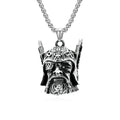 Bell Angel Wing Knight Bell Necklace Motorcycle Bike Riding Guardian Bell Pendant Necklace