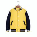 Lidong Unisex Varsity Jacket Custom Printed Logo Casual Style 100% Cotton Boy and Girls School Wholesale