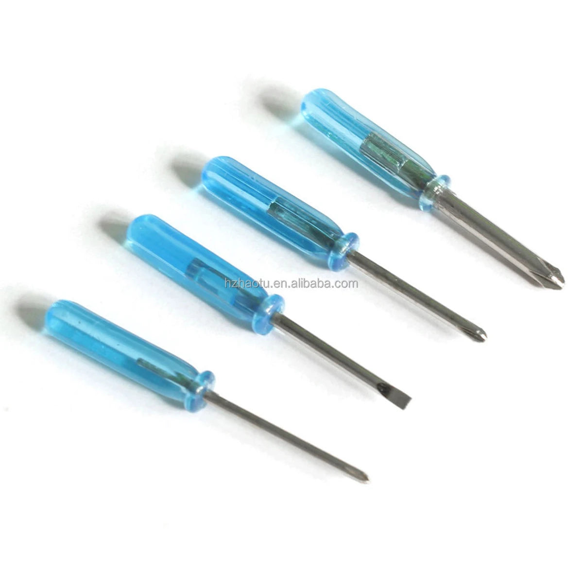 Premium Quality 45mm 3mm Promotional Mini Pocket Screwdriver With Crystal Handle for Repair