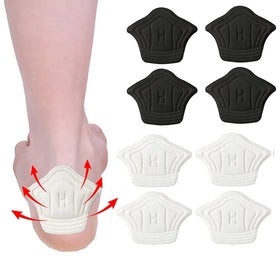 Self-Adhesive Heel Grips Liner Heel Cushion Inserts Pad Adjust Too Big Shoes Fit Prevent Heel Blisters Foot Care Protector
