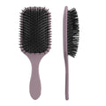 Professional Salon Paddle Hair Massage Brush with Nylon Bristles Anti-Static Cushion Scalp Detangling and Smoothing Hair Tool
